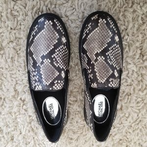 MICHAEL KORS SNAKESKIN SLIP ON